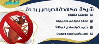 شركة مكافحة الصراصير بجدة